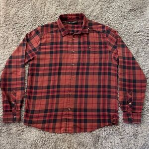 Under Armour Men's Red Buffalo Plaid Shirt XL